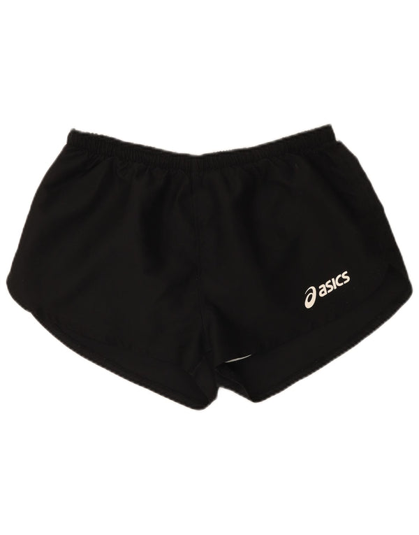 Asics Damen Sportshorts UK 14 Large Schwarz Polyester