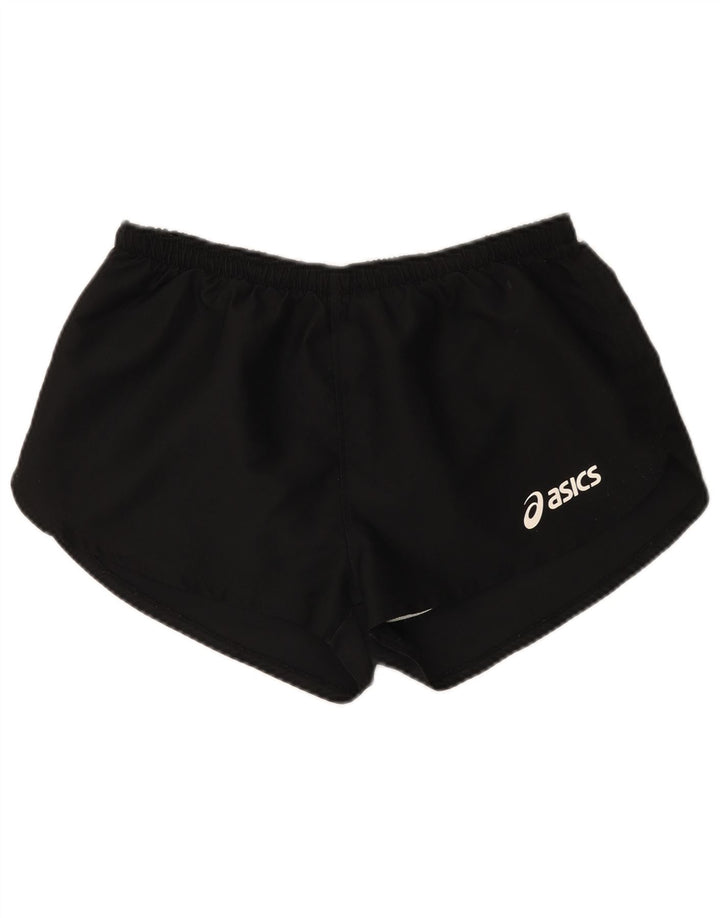 Asics Damen Sportshorts UK 14 Large Schwarz Polyester