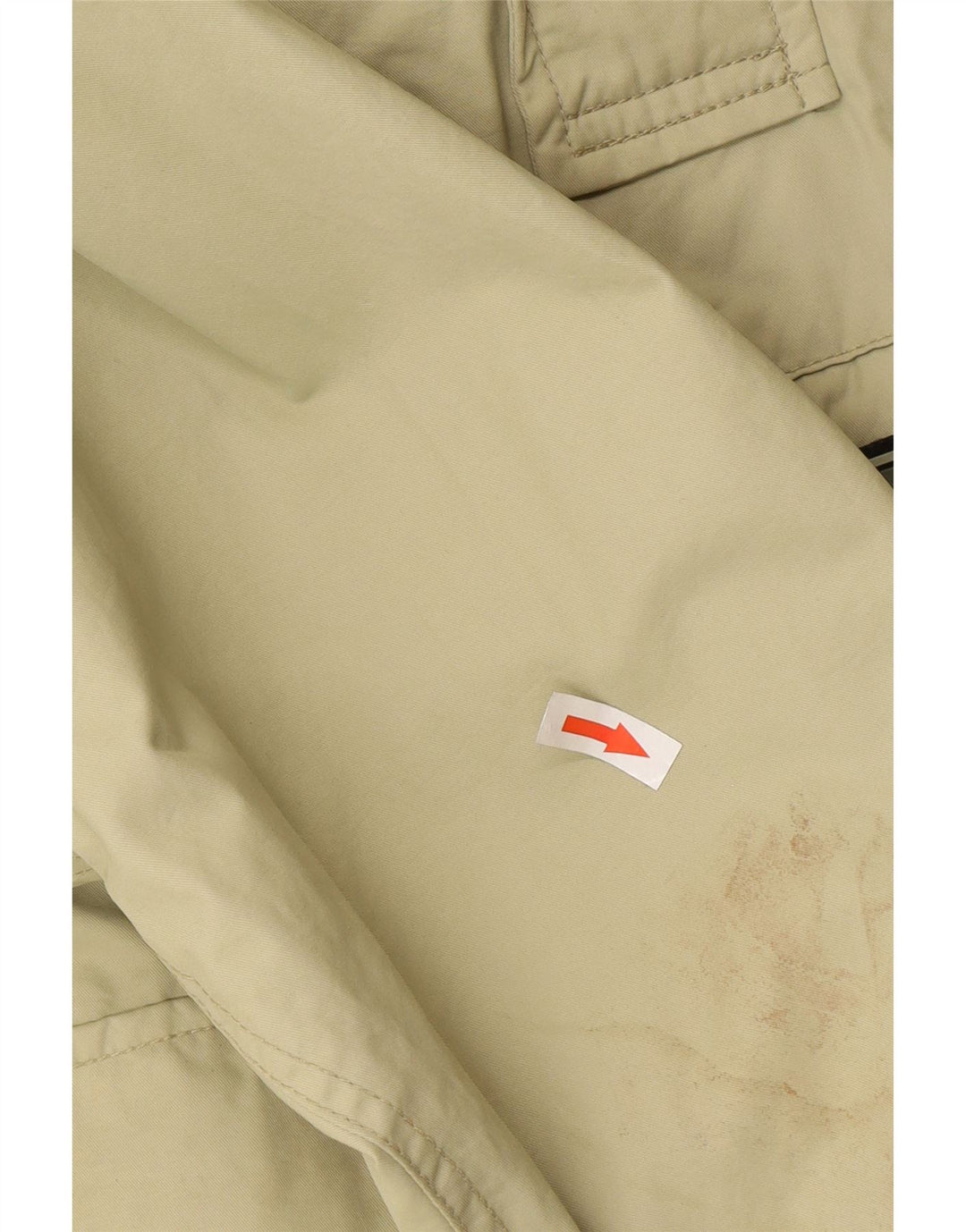 CAT Herren-Anorakjacke mit Kapuze, UK 40, Größe L, Khaki, Baumwolle