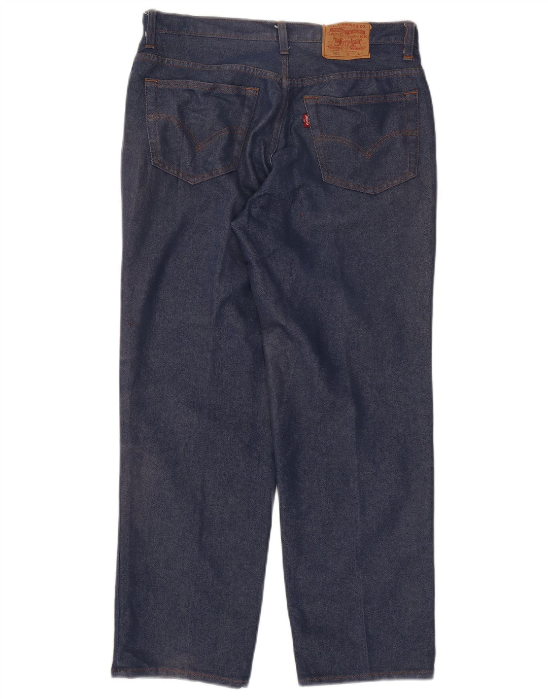 Levi's Damen 501 Straight Jeans W30 L28 Marineblau