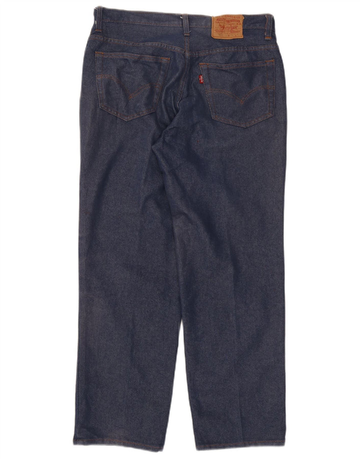 Levi's Damen 501 Straight Jeans W30 L28 Marineblau