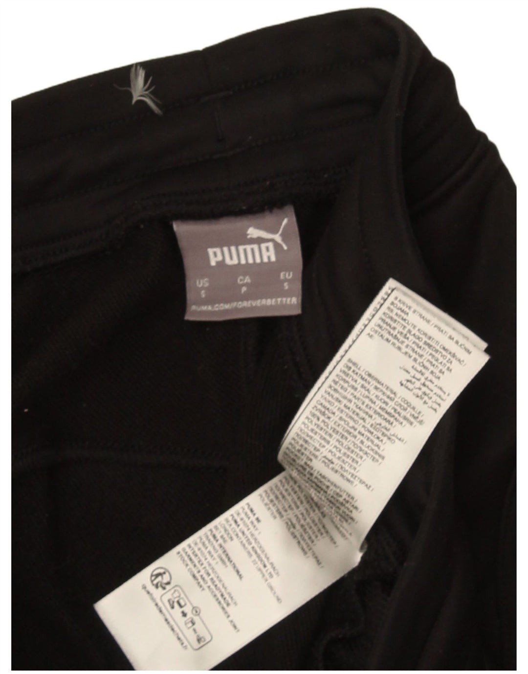 Puma Herren-Trainingshose, Größe S, Schwarz, Polyester
