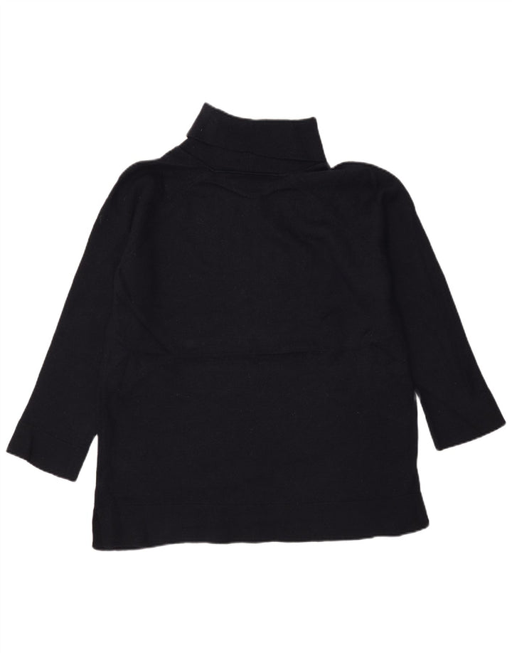 Marks & Spencer Damen Rollkragenpullover, Gr. 40, Marineblau