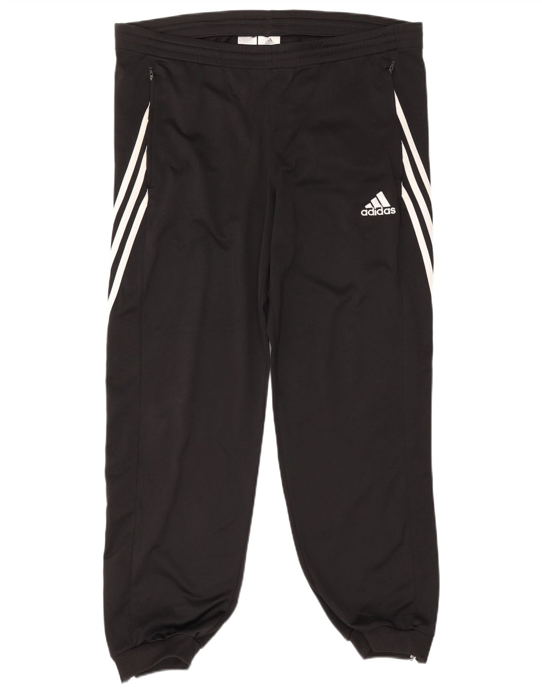 Adidas Herren-Trainingshose, Jogginghose, Größe L, Schwarz, Polyester