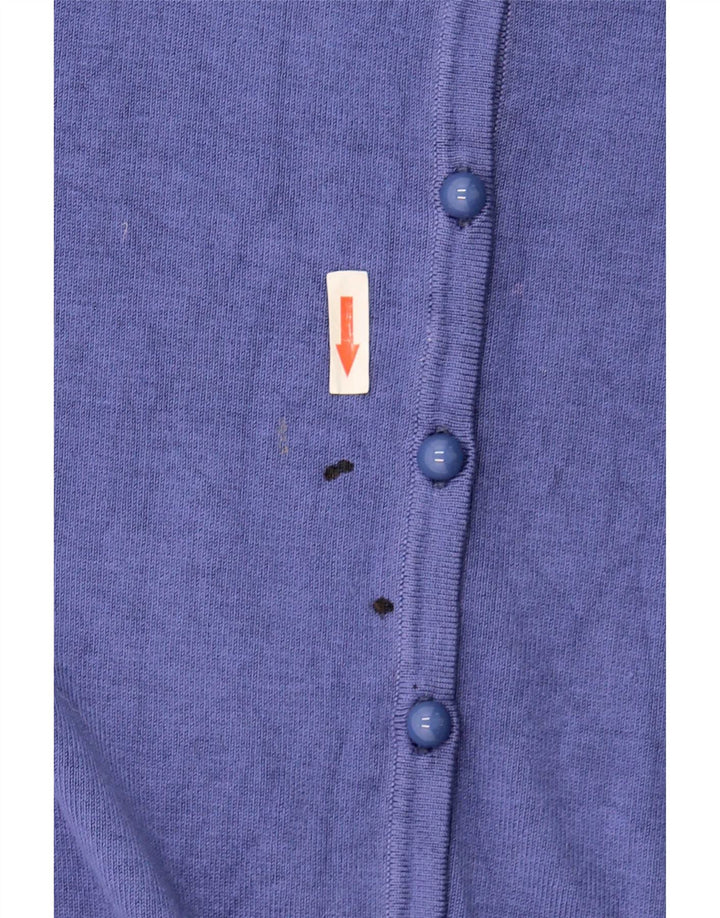 Marks & Spencer Damen-Cardigan-Pullover UK 16 Große blaue Viskose
