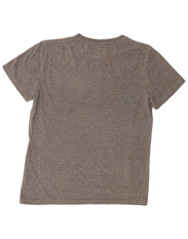 Superdry Herren-T-Shirt mit Grafik, Größe L, Grau, Baumwolle