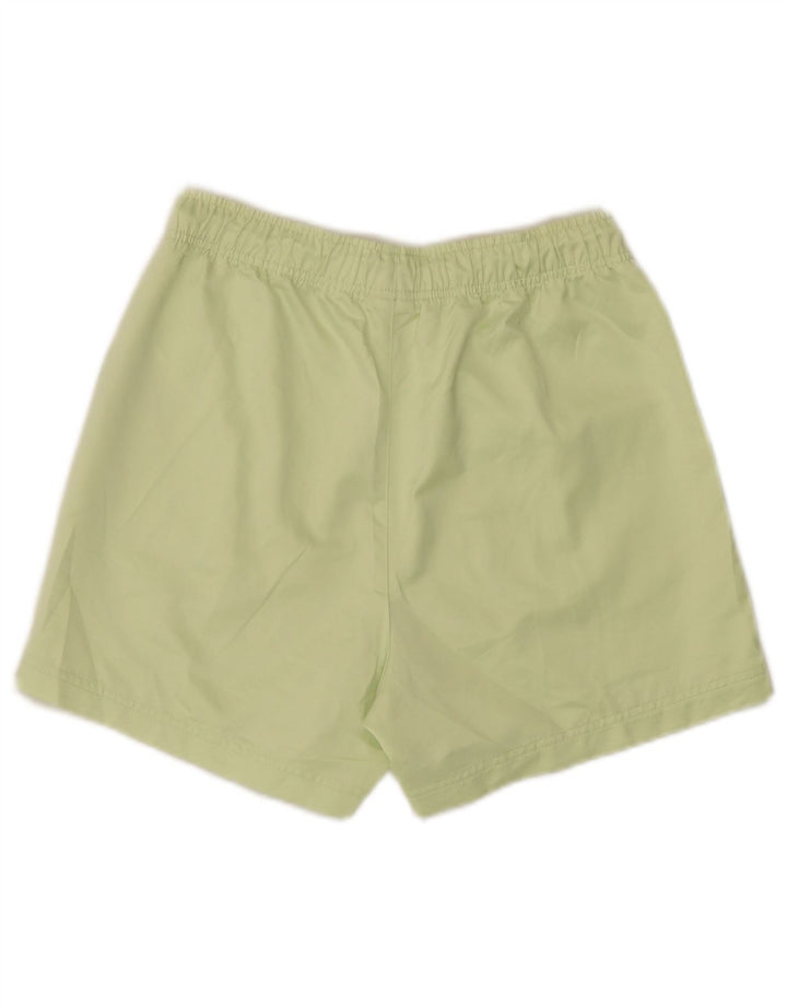 Nike Damen Sportshorts UK 10 Small Grün Polyester