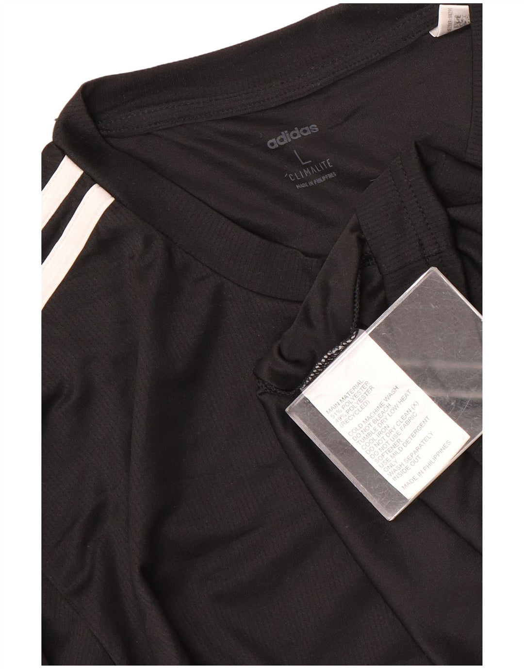 Adidas Herren Climalite Top Langarm Large Schwarz Polyester