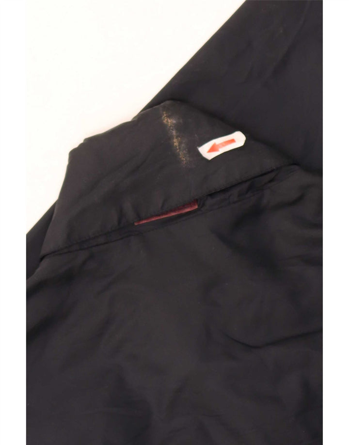 Nike Herren Regenjacke UK 36/38 Small Schwarz Nylon