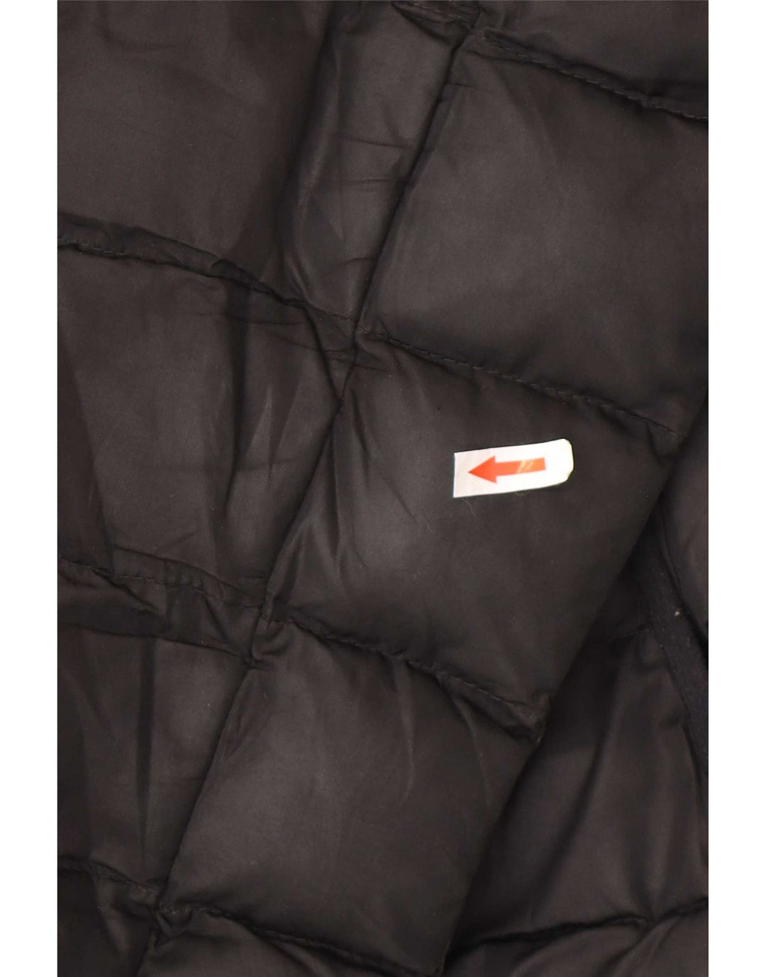 French Connection Herren-Jacke mit Kapuze, gepolstert, Größe 40, Schwarz