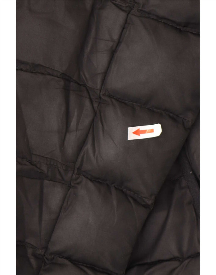 French Connection Herren-Jacke mit Kapuze, gepolstert, Größe 40, Schwarz