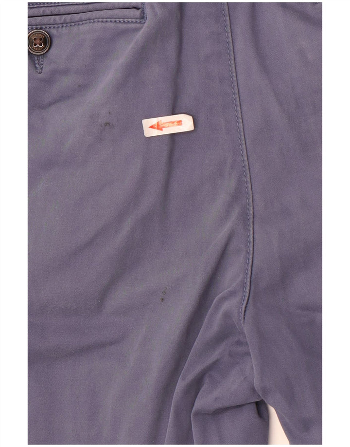 Tommy Hilfiger Herren Chinoshorts W34 Große blaue Baumwolle