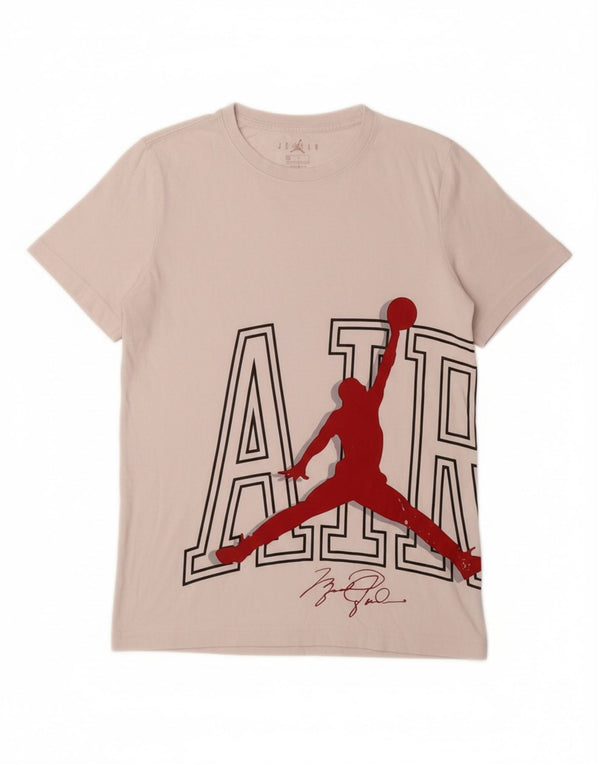 JORDAN T-Shirt mit Grafik für Jungen, 12–13 Jahre, Größe L, Weiß