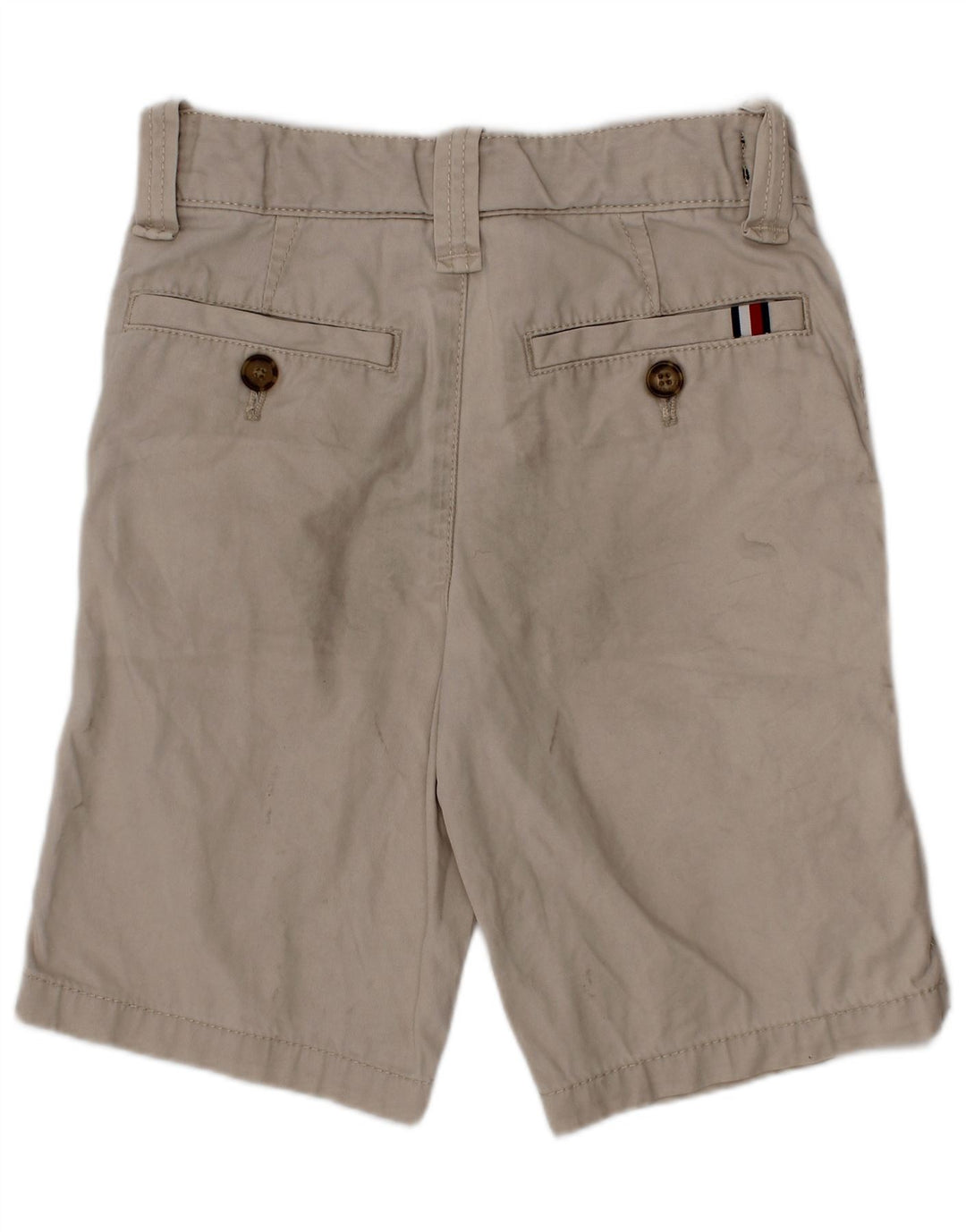 Tommy Hilfiger Chino-Shorts für Jungen, 5–6 Jahre, W24, beige Baumwolle