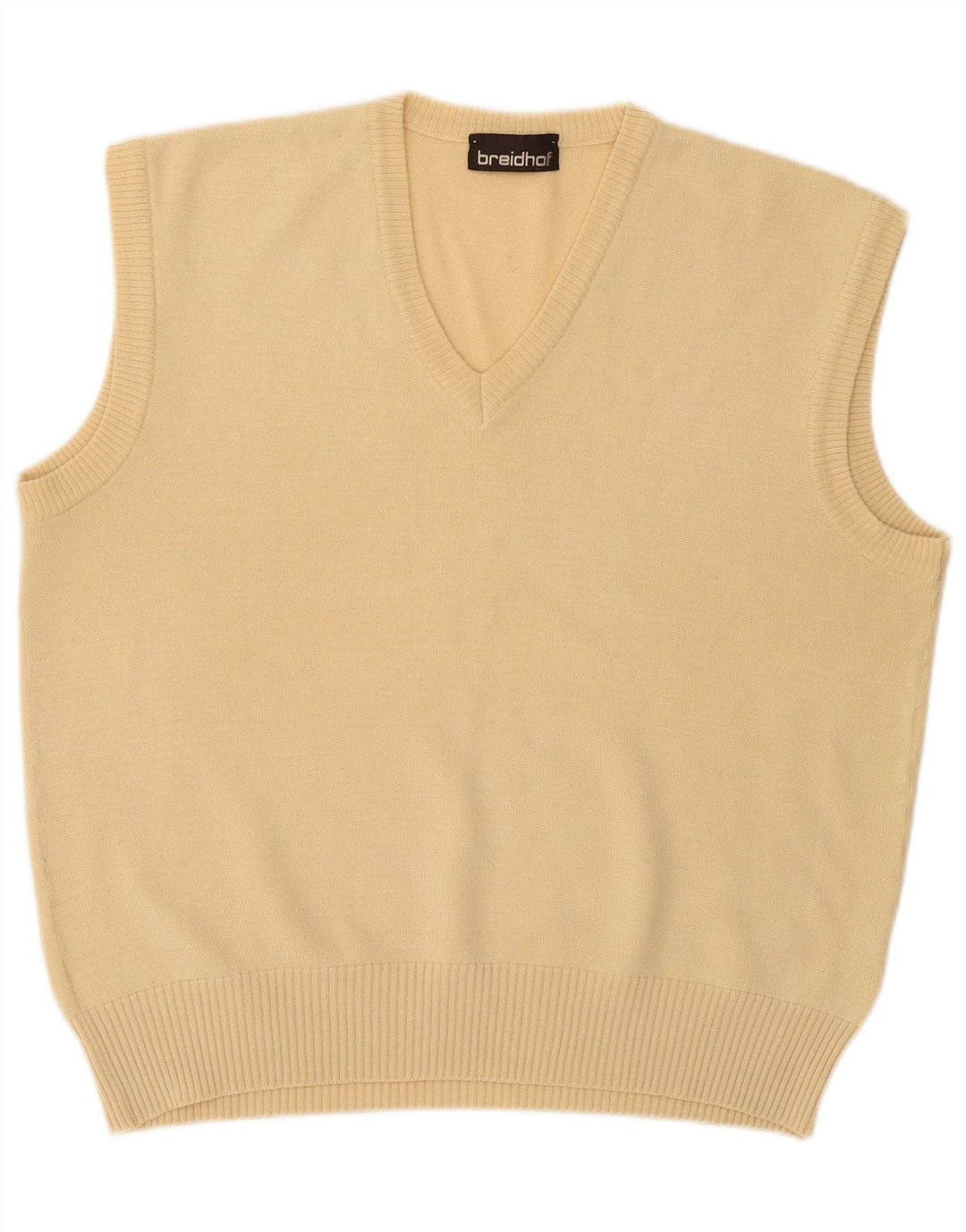 Breidhof Herren Weste Tank Top Large Beige