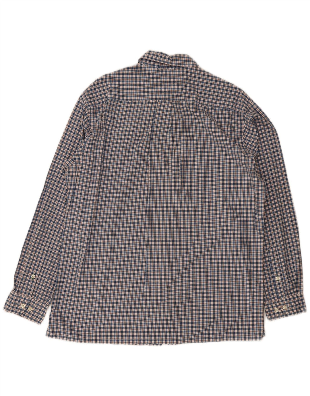 Tommy Hilfiger Herren-Hemd mit normaler Passform, Mittelblau kariert