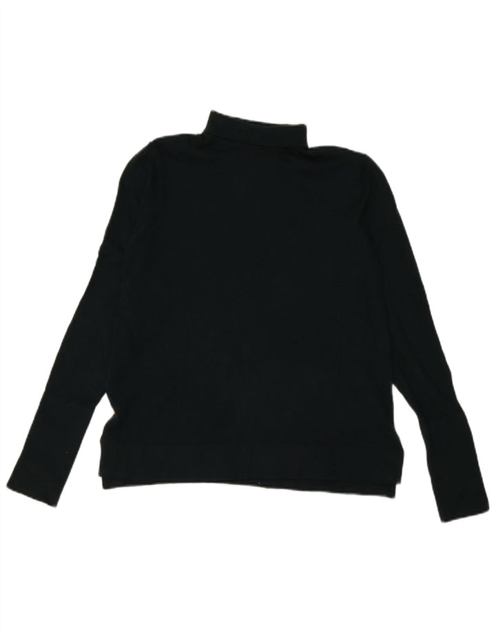 Zara Damen-Pullover mit Rollkragen, Gr. 14, Mittelgrün, Modal