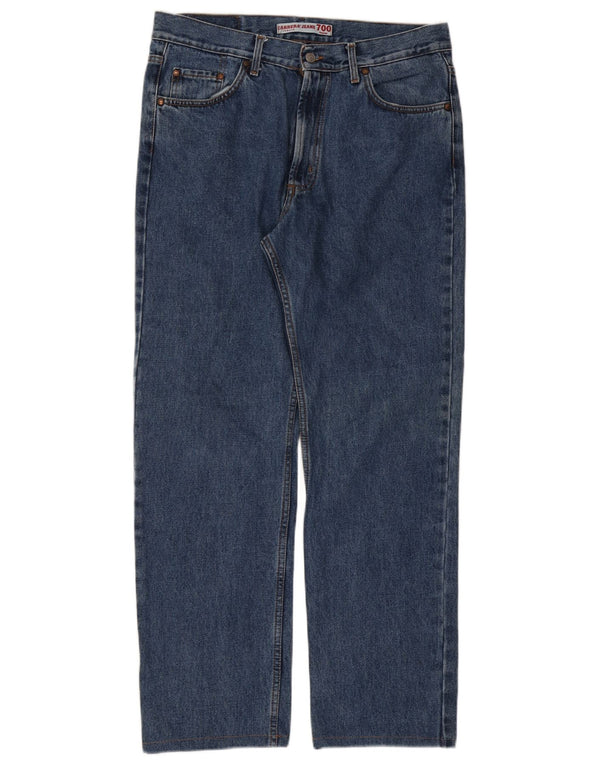 Carrera Herren 700 Regular Fit Straight Jeans W36 L30 Blaue Baumwolle