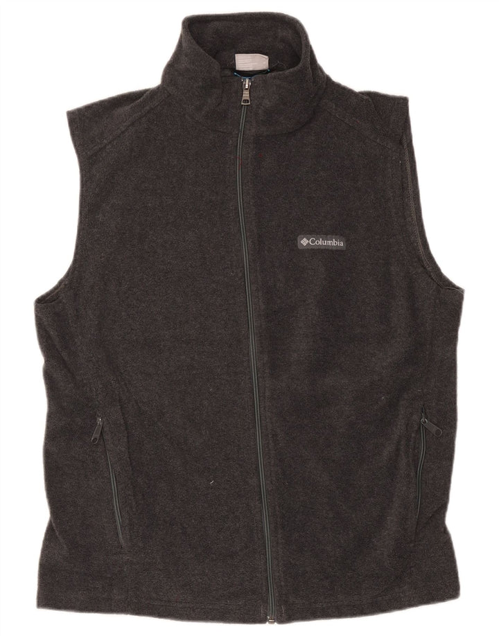 Columbia Damen Fleeceweste UK 14 Mittelgraues Polyester
