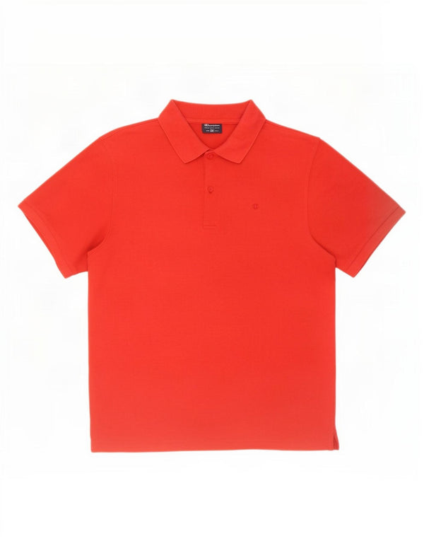 Champion Herren Poloshirt Mittelrot