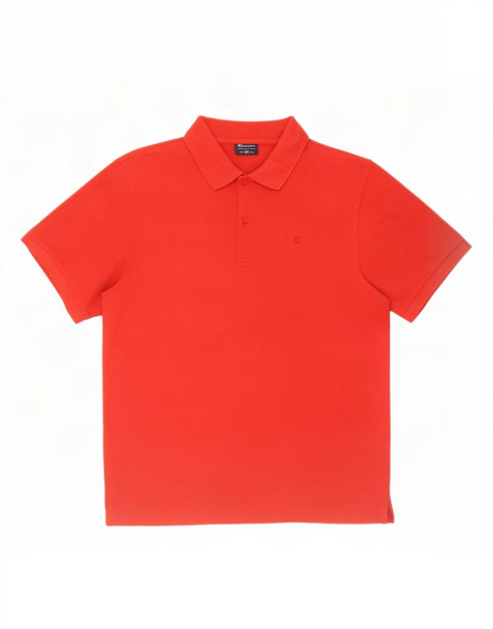Champion Herren Poloshirt Mittelrot