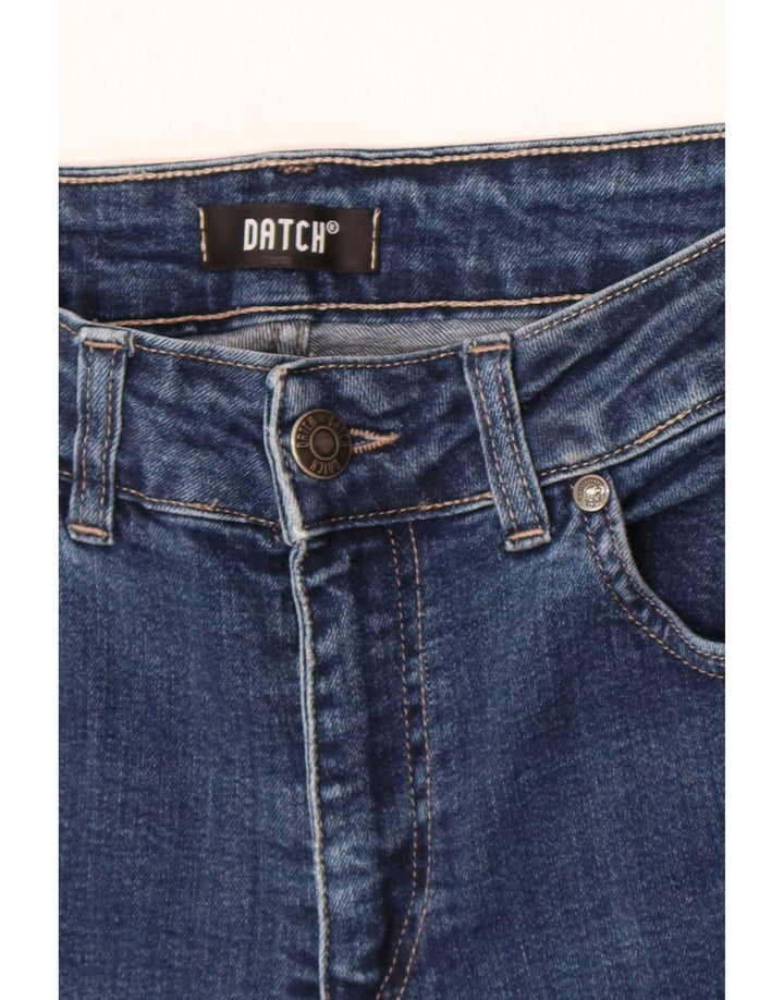 Datch Damen Skinny Jeans W28 L28 Blau
