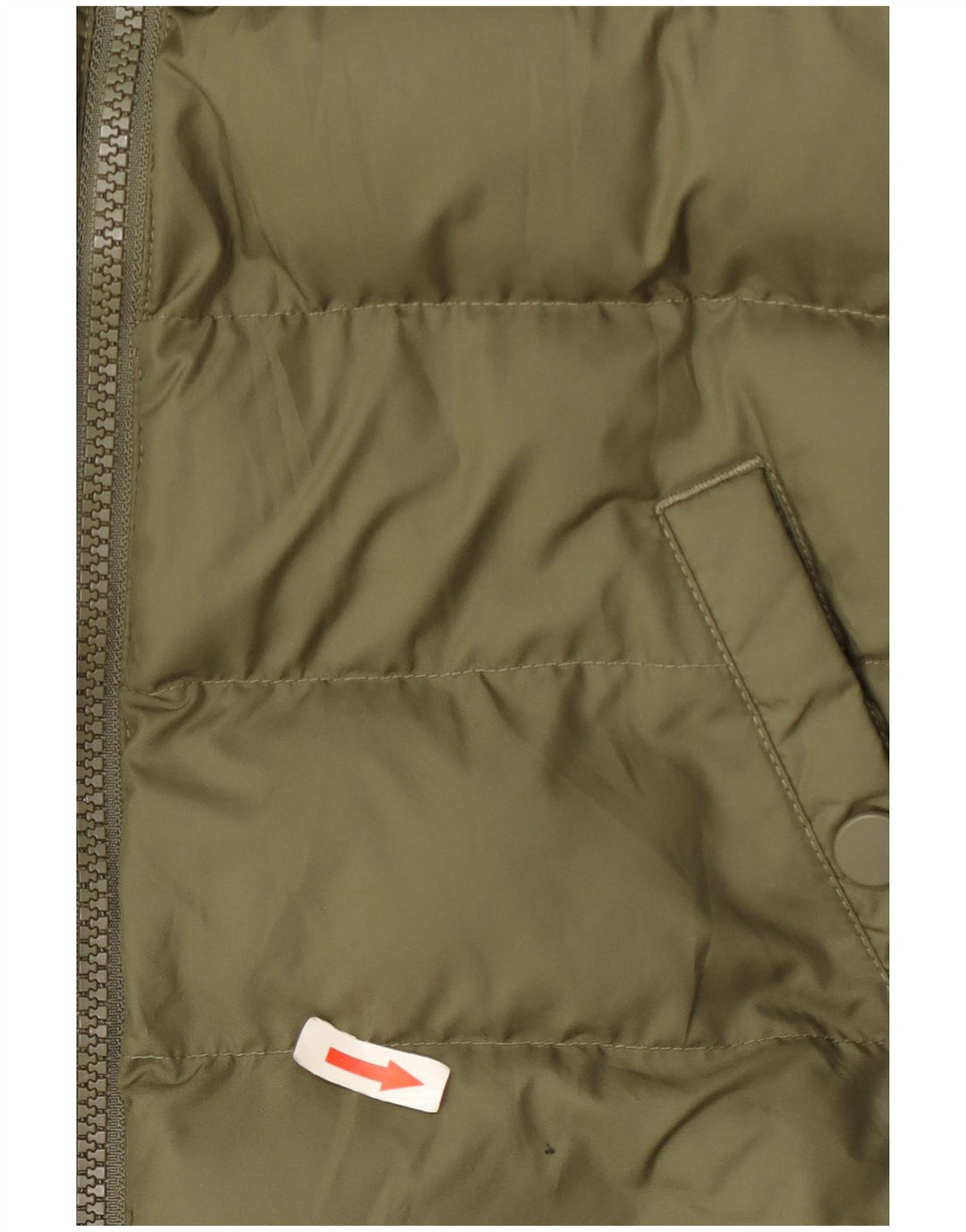 Nike Jungen-Jacke mit Kapuze, gepolstert, 10–11 Jahre, Mittel-Khaki, Polyester