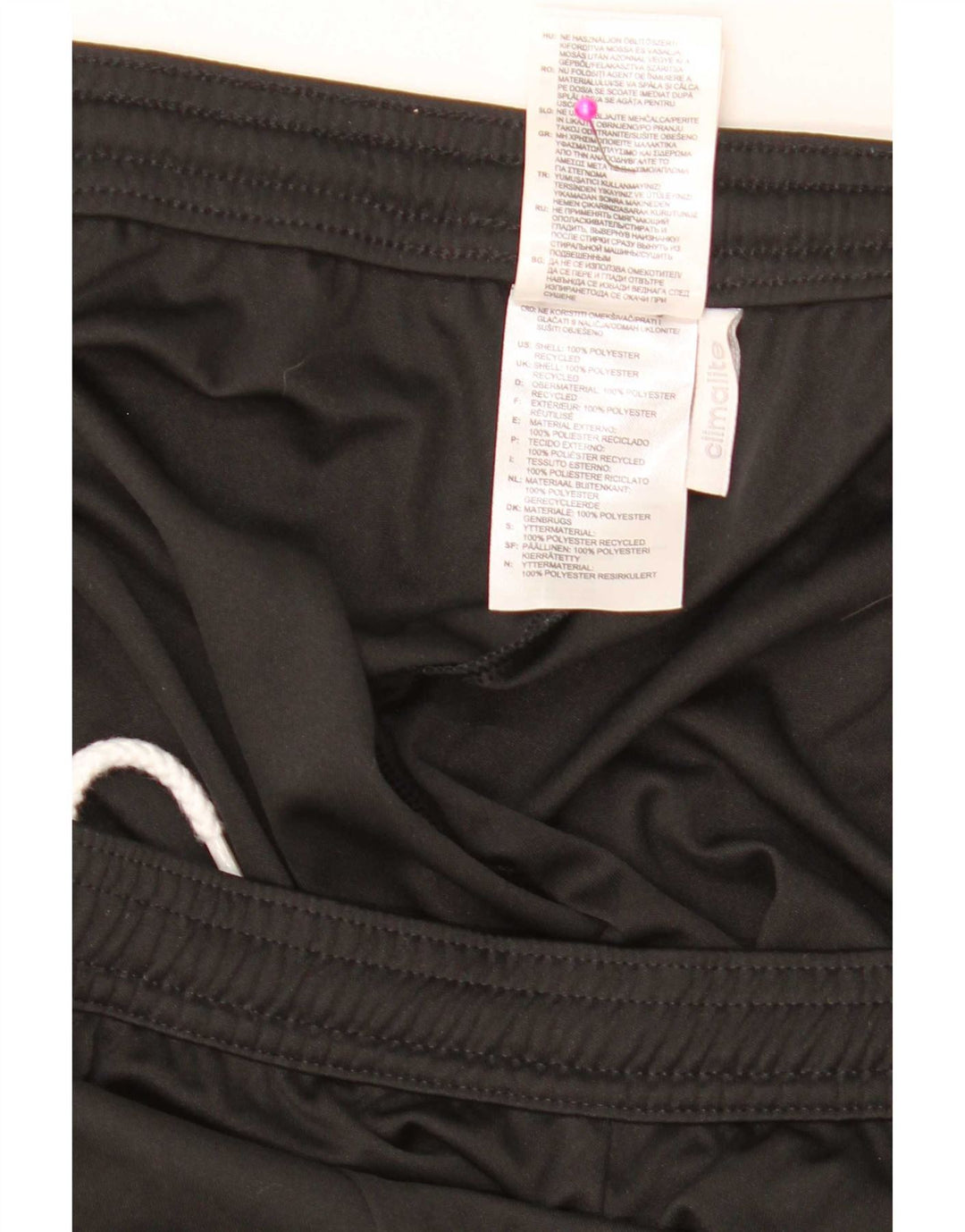 Adidas Herren Climalite Sport Shorts 2XL Schwarz Colourblock Polyester