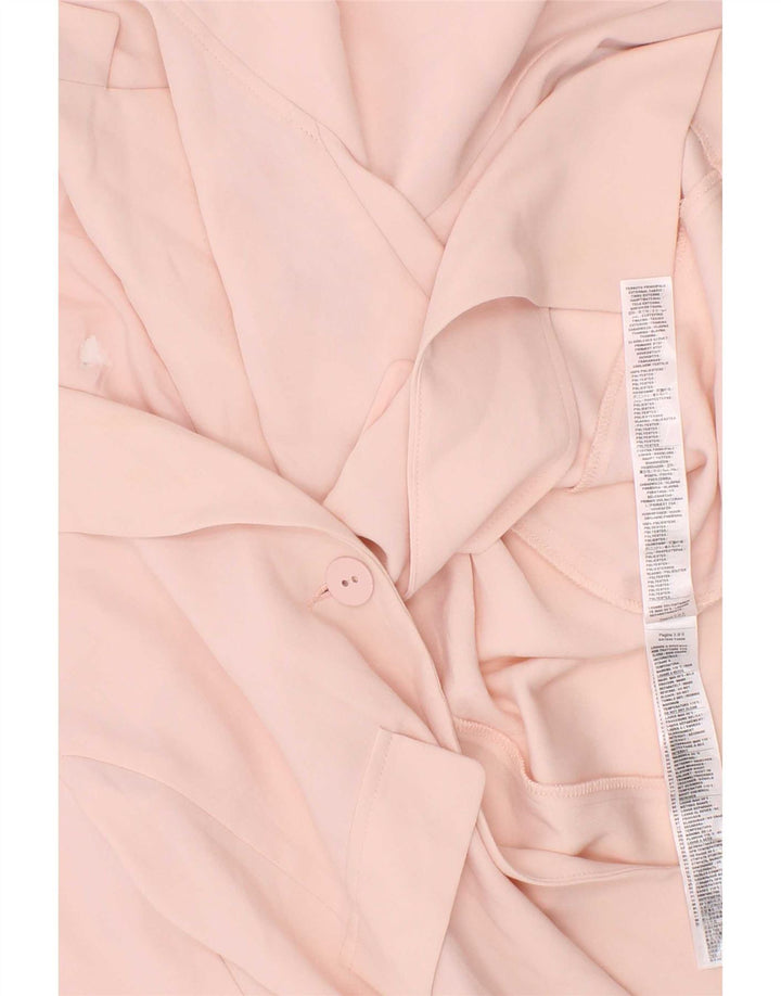 Liu Jo Mädchen-Blazerjacke mit 1 Knopf, 7–8 Jahre, rosa, Polyester