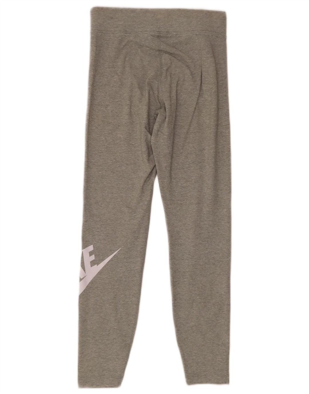 Nike Womens Graphic Leggings UK 10 Small Graue Baumwolle