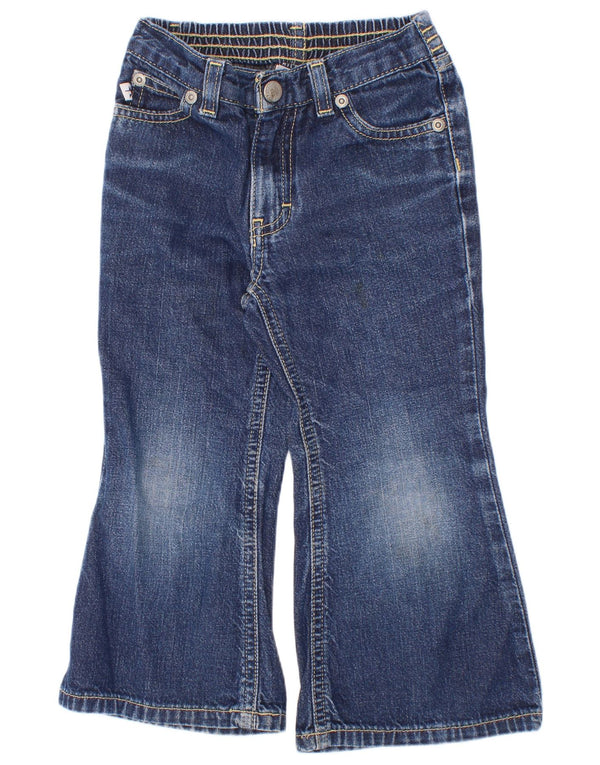 Tommy Hilfiger Schlagjeans für Mädchen, 2–3 Jahre, W20, L14, blaue Baumwolle