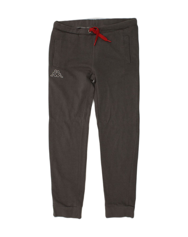 KAPPA Girls Tracksuit Trousers Joggers 11-12 Years Grey Cotton | Vintage Kappa | Thrift | Second-Hand Kappa | Used Clothing | Messina Hembry 