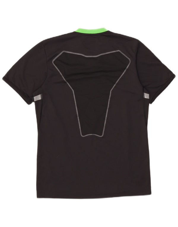 Adidas Herren Climacool T-Shirt Top Small Schwarz Colourblock