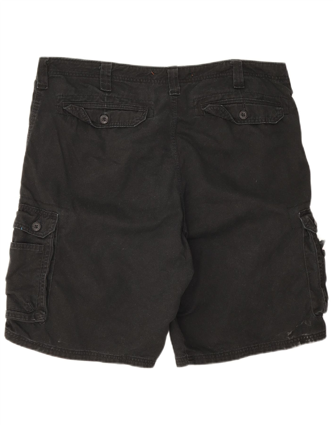 Lee Herren Latzhose Cargoshorts W38 XL Schwarz Baumwolle