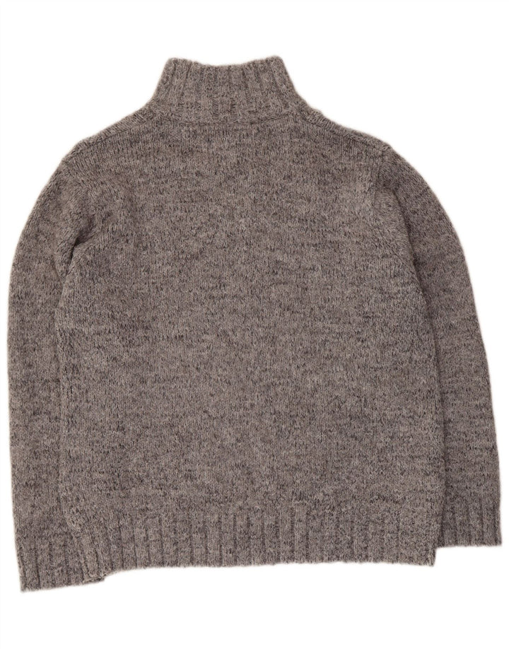 MARKS & SPENCER Herren-Pullover mit Reißverschluss, UK 41/43, Größe L, Grau