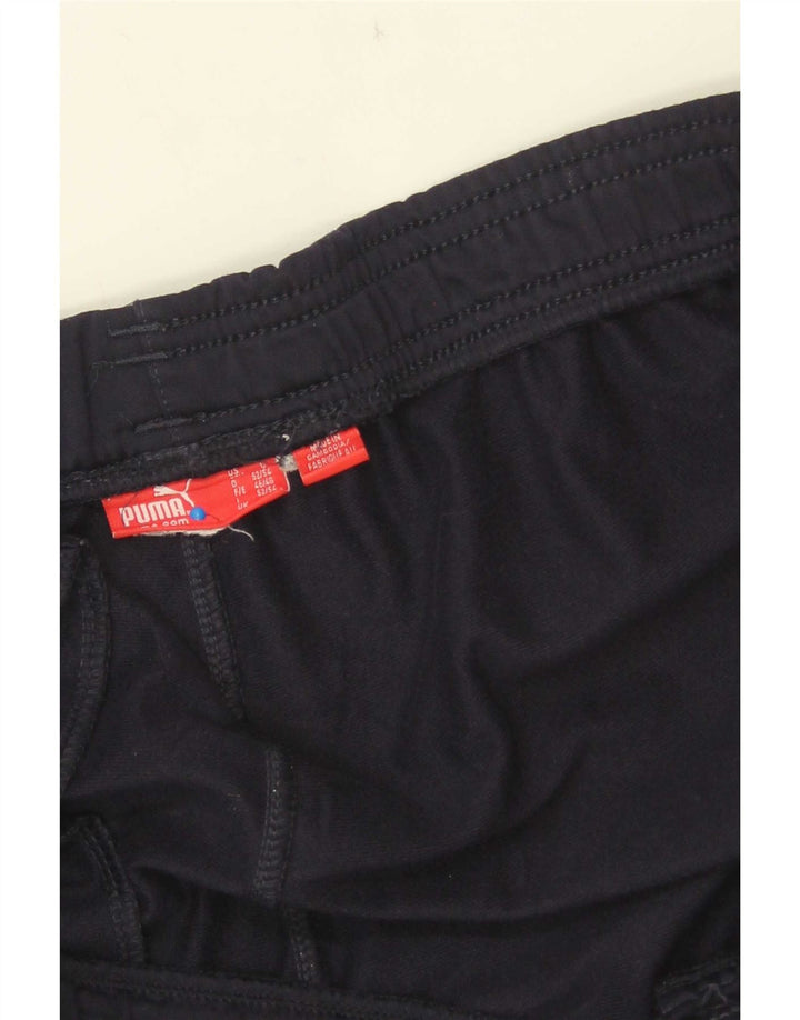 Puma Herren-Trainingshose, Größe L, Marineblau