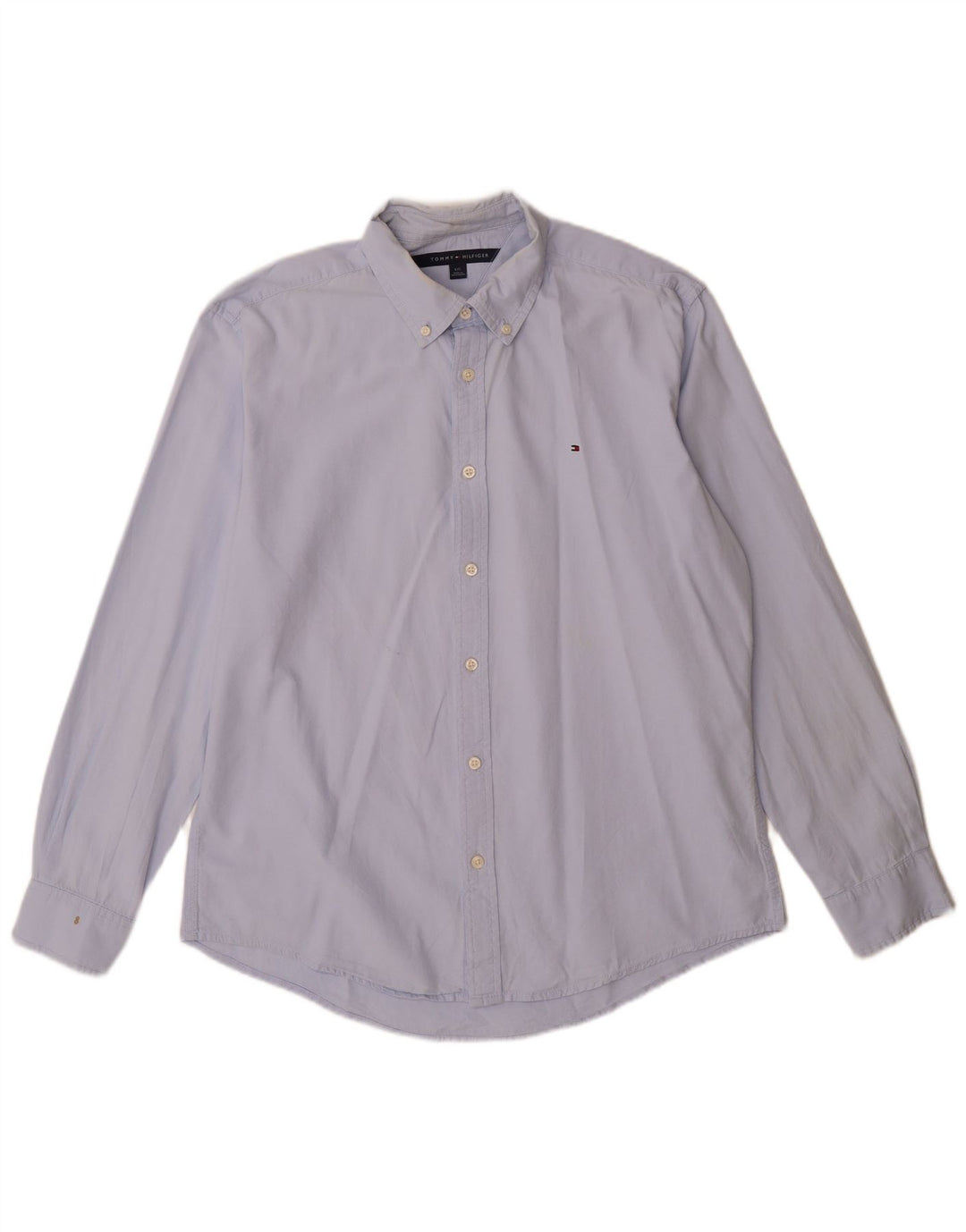 Tommy Hilfiger Herrenhemd, Größe L, Blau