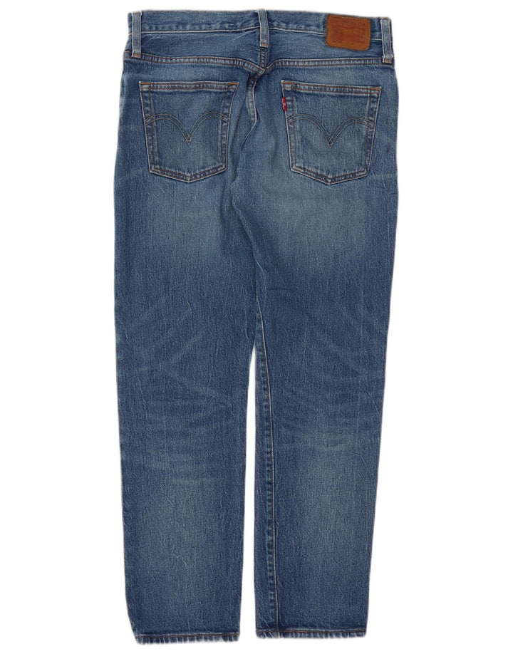 Levi's Damen 501 Straight Jeans W26 L28 Blaue Baumwolle