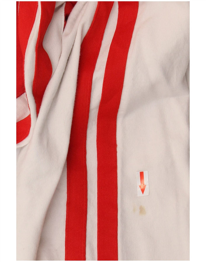 Lotto Herren-Trainingsanzug-Top-Jacke, große rote Colourblock-Baumwolle