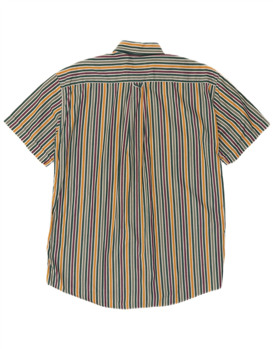 MISSONI Herren-Kurzarmhemd, Größe 38/39, klein, mehrfarbig gestreift