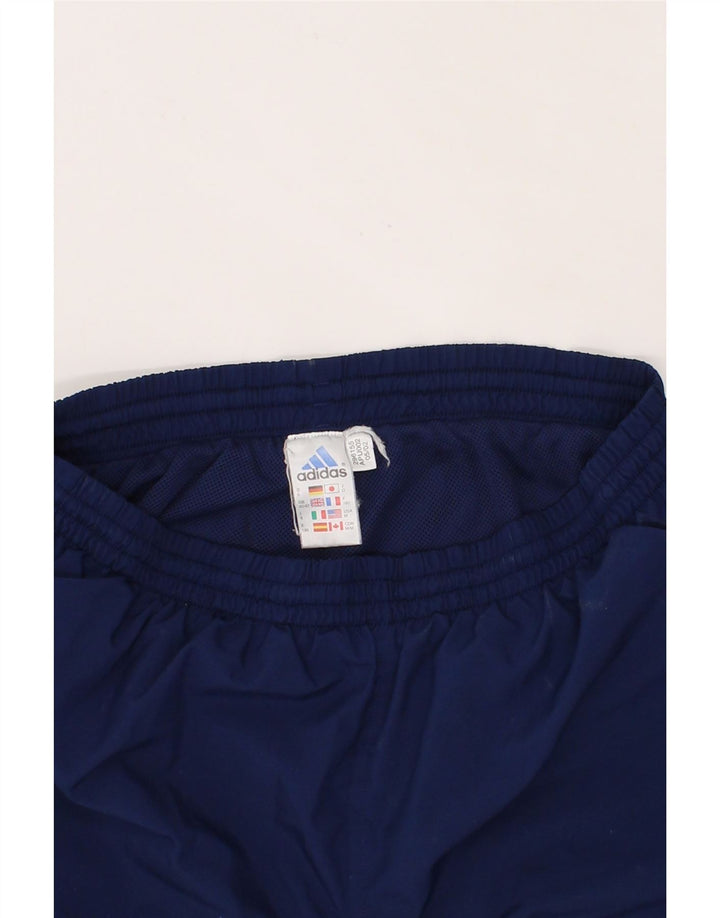 ADIDAS Mens Tracksuit Trousers UK 40/42 Medium  Navy Blue Polyester Vintage Adidas and Second-Hand Adidas from Messina Hembry 