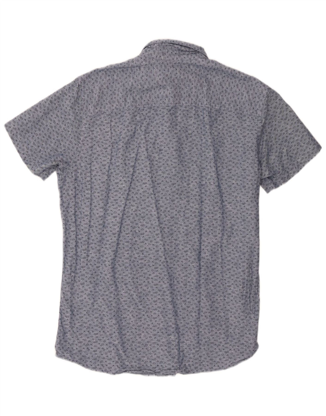Jack & Jones Herren-Slim-Fit-Hemd, groß, aus blauer Baumwolle