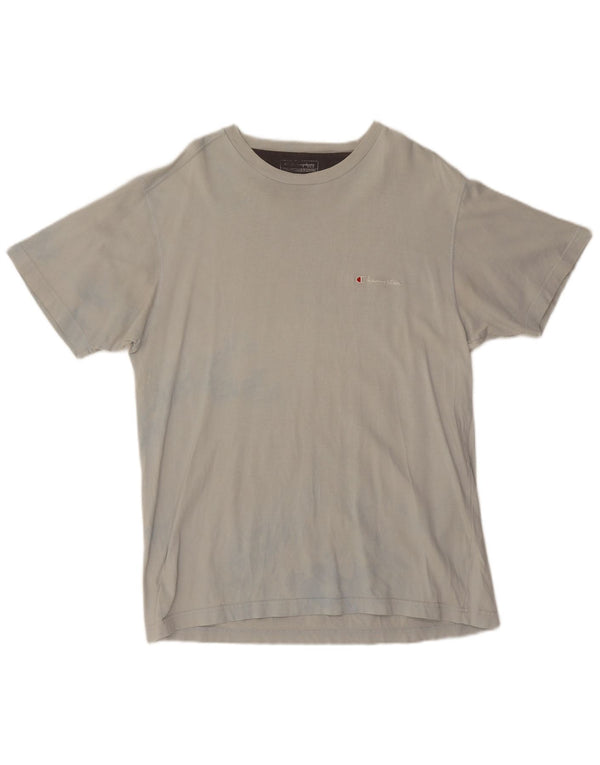 Champion Herren T-Shirt Top XL Blau Baumwolle
