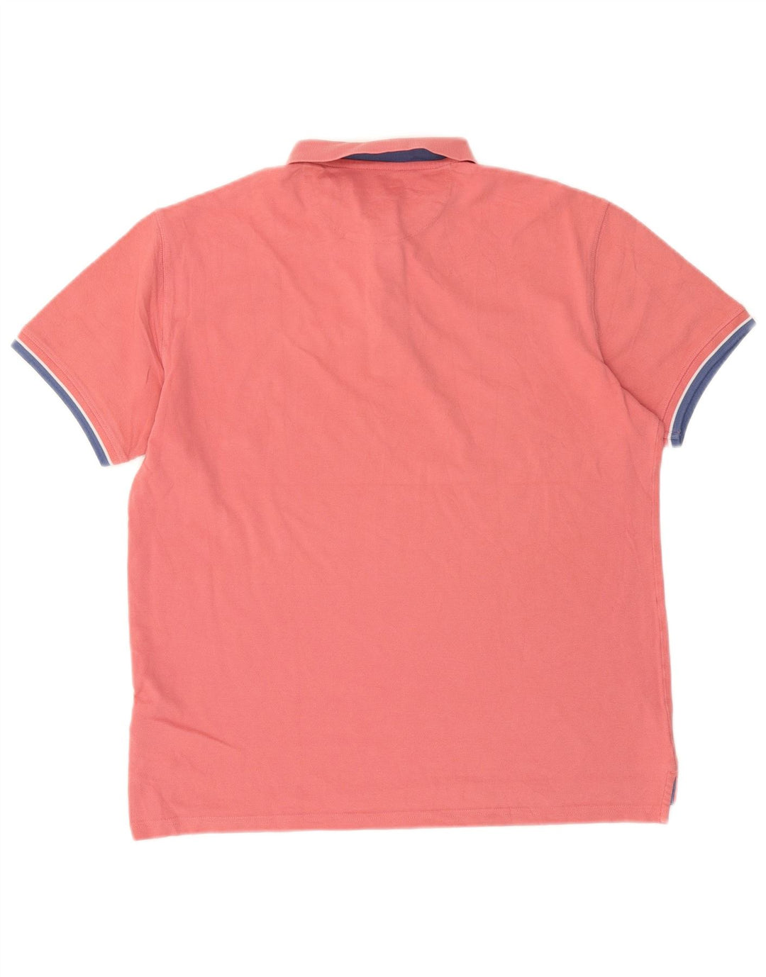 Massimo Dutti Herren Poloshirt XL Rosa Baumwolle