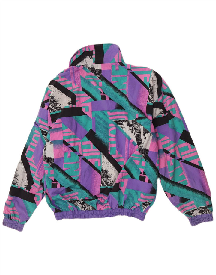 Pandora Herren-Trainingsanzug mit grafischem Oberteil, XL, violett, geometrisch