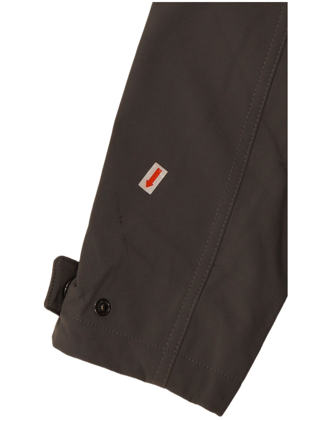 CALVIN KLEIN Damen Windjacke mit Kapuze UK 6 XS Grau Polyester