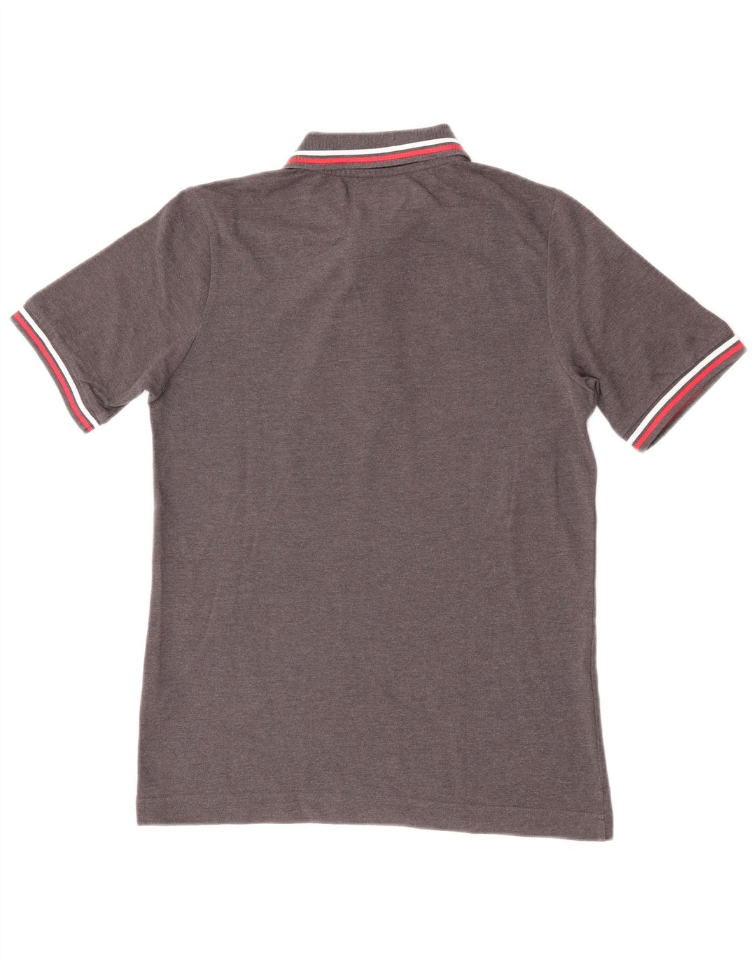 Kappa Herren-Poloshirt, kleine graue Baumwolle