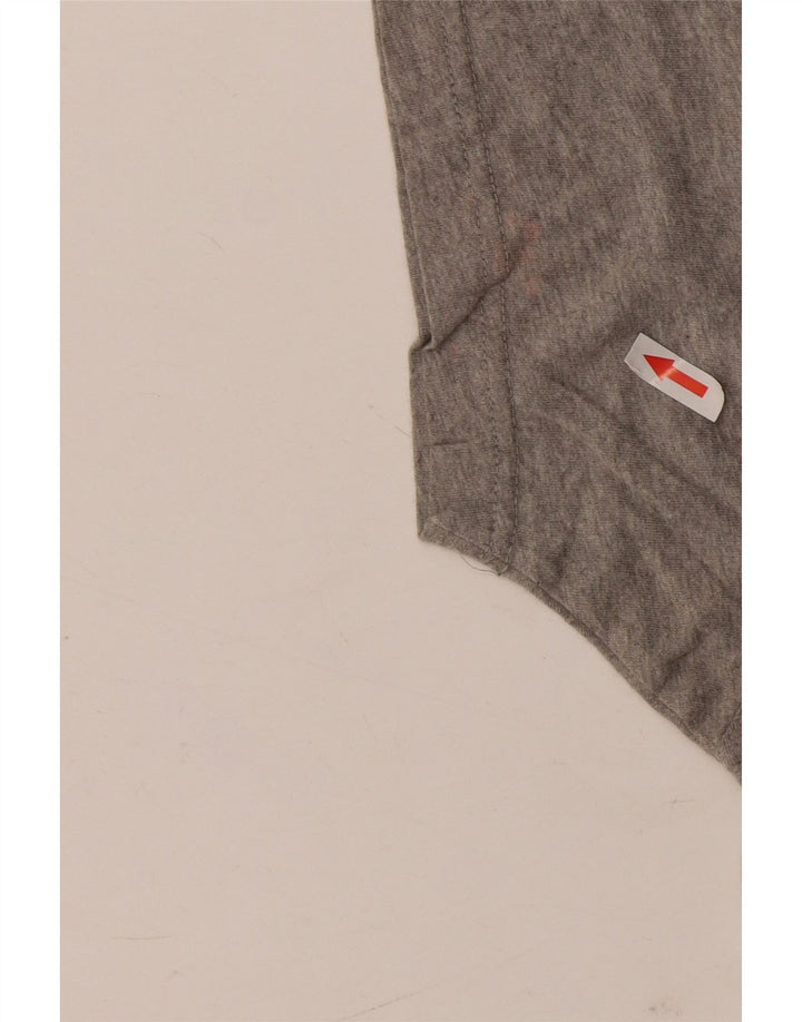 Quiksilver Herren-T-Shirt mit normaler Passform und Grafik, Mittelgrau