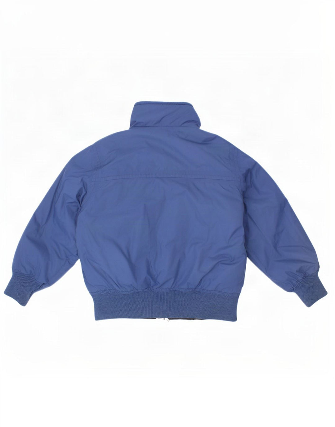 K-Way Wendbare wattierte Jacke für Jungen, 2–3 Jahre, blaues Polyamid