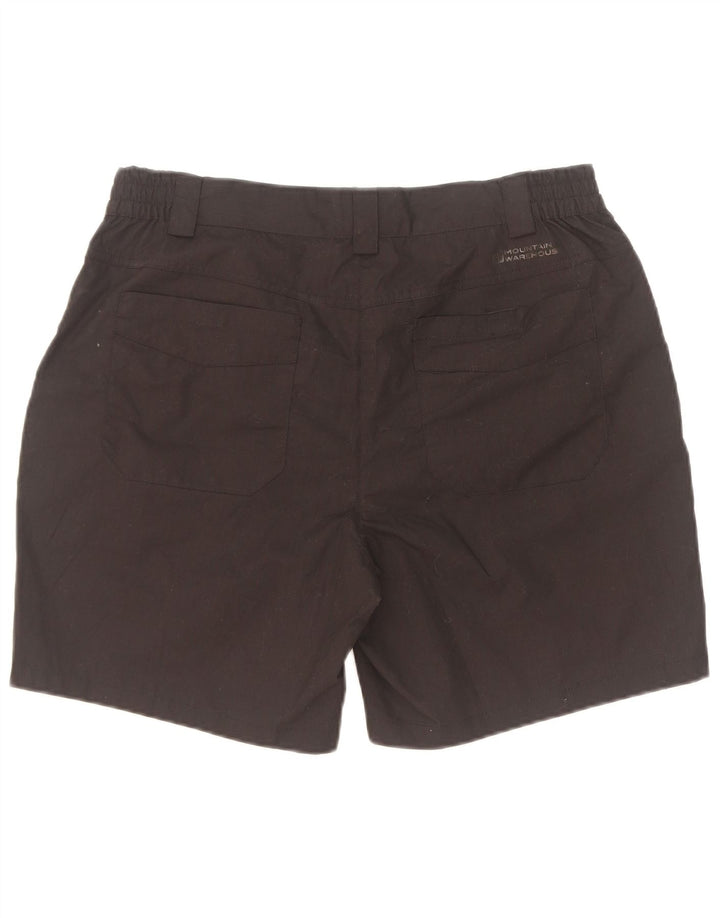 Mountain Warehouse Damen-Freizeitshorts UK 12 Medium W30 Schwarz Polyester